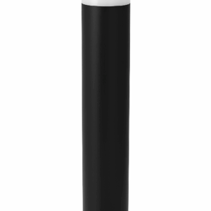 Baliza E-27 JT-15312 negro G-45 60 mm * 400 mm Aluminio con puya