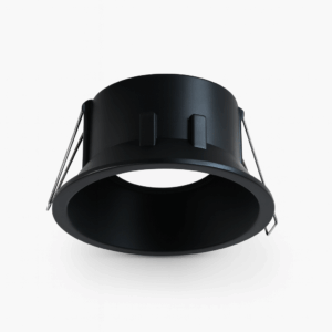 Emp. basc. Gu-10 TS11 BK ALM RECES. negra 75 MM (90*45) aluminio