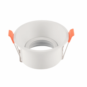 Emp. basc. Gu-10 TS11 WH ALM. RECES. blanca 80 MM (92*43) aluminio