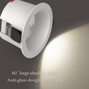 Emp. 20W 6000k YR-95-20 95 mm recesada 85-265V CRI-90 BLANCO