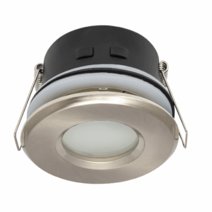 Emp. GU-10 TS-75 SN IP-65 82 mm ( 70mm) acero para baños