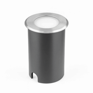 Empot. piso 1w LDM0220-1 ACERO INOX 43 mm REDONDA 2700k IP-67