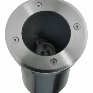 Empot. piso GU-10 HF-5021 INOX IP-65 cuerpo de aluminio