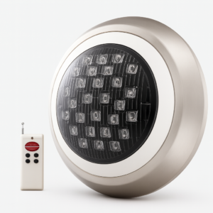 Lamp. SUMERGIBLE LED SUPERFICIE IP68 18W PAR-56 3000K 12V P/PISCINA