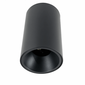 Foco superf. GU-10TS 136 BK Alu. NEGRO 107 mm *70 mm EVOLIGHT