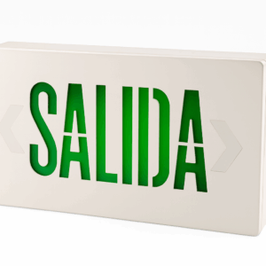 Lamp. emergencia SALIDA VERDE ROOMLUX G68300 120/230V 2 CARAS