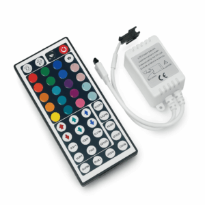 Control remoto 72w 44 botones infrarrojo P/CINTA RGB DC12V 6A