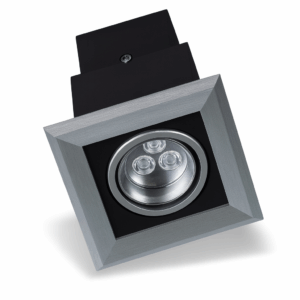 Emp. 3w 4100k 4" FH-THD087 4100K 130*120 mm gris 110-230V CUADRA