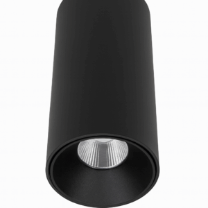 Foco superf. LZ-GR303 9W led 4100K negro 45° 100X75 mm 85-265V recesada