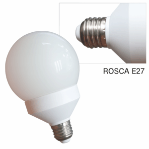 BOMBILLO FLUOR. T/GLOBO 15W E27 6500K L/Dia FU0032 20/10