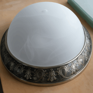 Lamp. TECHO 12" V9011-3 YLP-08H BRONCE 2-E27