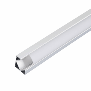 PERFIL V BL-V011 19mm x 19mm X 3 MT ELECLUZ (SIN DIFUSOR)