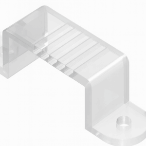 GRAPA PLASTICA PARA MANGUERA PLANA DE 21 MM X 10 MM