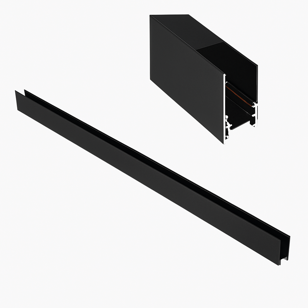 Riel MAG. SUPERFICIE K-20C MAGNETICO 2 MT X 27 X 53 K-20C NEGRO